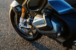 Detail shot of 2023 BMW R 1250 RT Triple Black Tourer