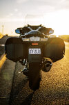 Detail shot of 2023 BMW R 1250 RT Triple Black Tourer