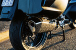 Detail shot of 2023 BMW R 1250 RT Triple Black Tourer