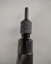 Insertion tool with nozzle attached as far as it will thread..jpg Insertion tool with nozzle attached as far as it will thread..jpg