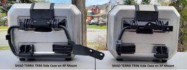 Shad Terra Side Case Mount Types Shad Terra Side Case Mount Types
