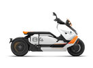 BMW's CE-04 electric scooter on a white background BMW's CE-04 electric scooter on a white background