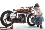 Indian Vintage Winner - (#25) Sebastian Neumann, Germany. Media sourced from Indian Motorcycles. Indian Vintage Winner - (#25) Sebastian Neumann, Germany. Media sourced from Indian Motorcycles.