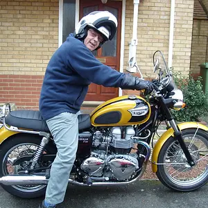 My old faithful Bonneville T100