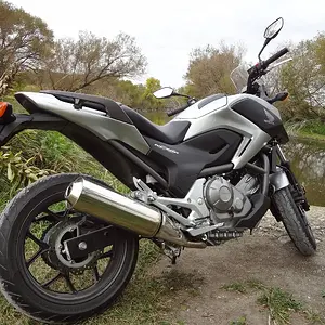 ...in a nc700x by the river!