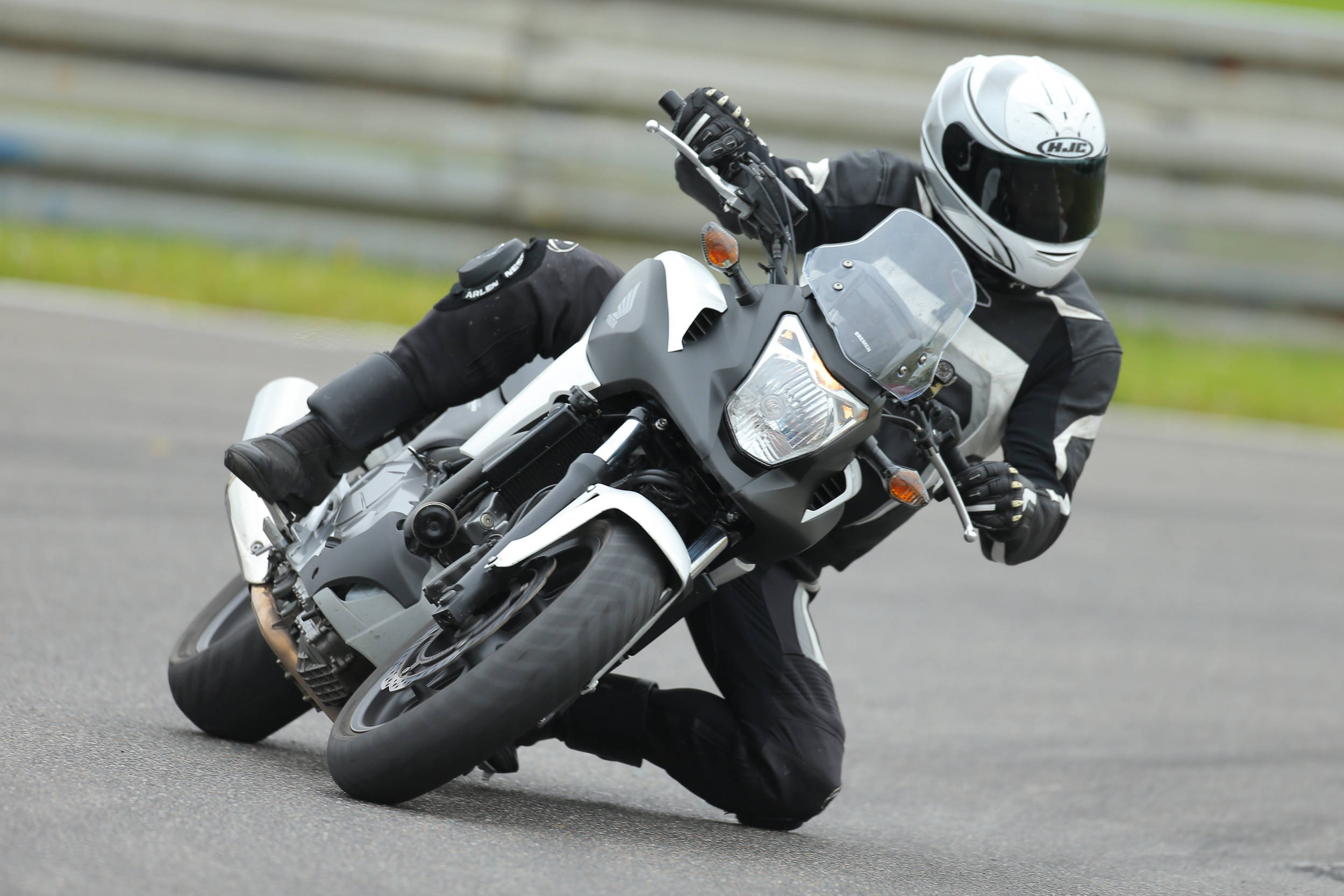 NC700X on the Racetrack