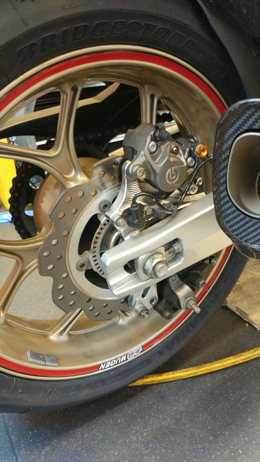 rear brake upgrade